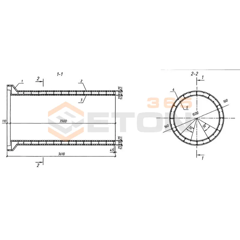 Блоки звеньев Серия 3.503.1-112.97 ЗД 15-35