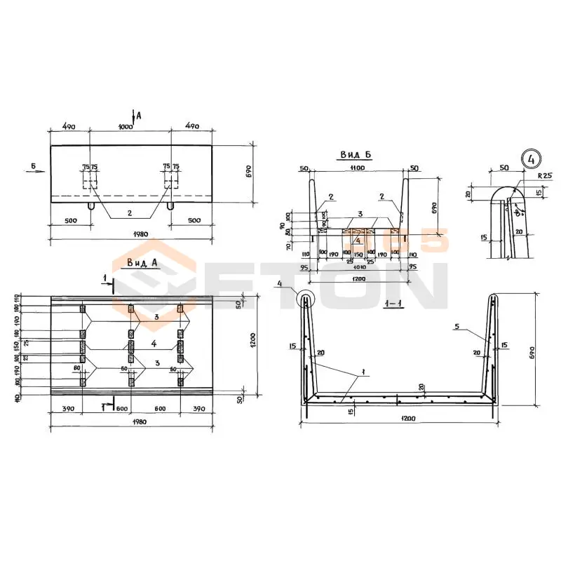 Кормушки Серия 3.818.9-2 КТ 198-120-69