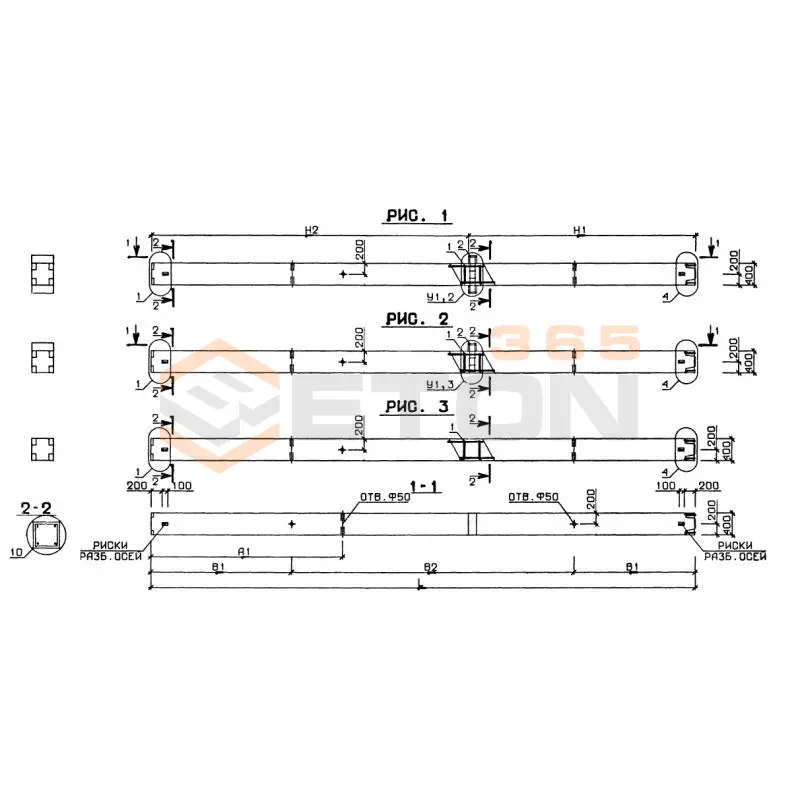 Колонны Серия 1.020-1 2КВ 4,48-23 (1.020-1)