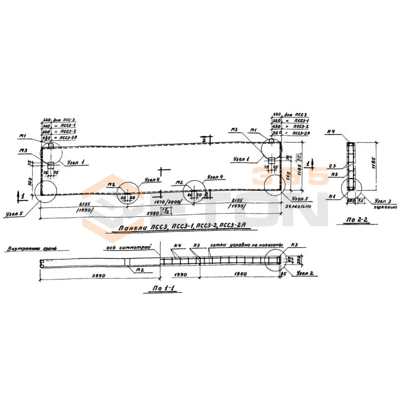 Панели Серия ИИС 61 ПСС 3-1 (ИИС 61)