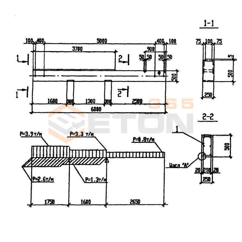 Траверсы Серия 3.016.1-11 Т 5-7