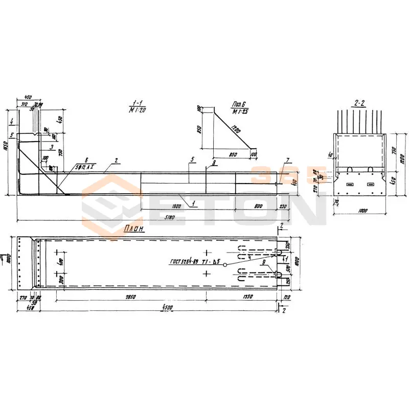 Блоки стеновые Серия 3.820.1-29/91 СБ 45