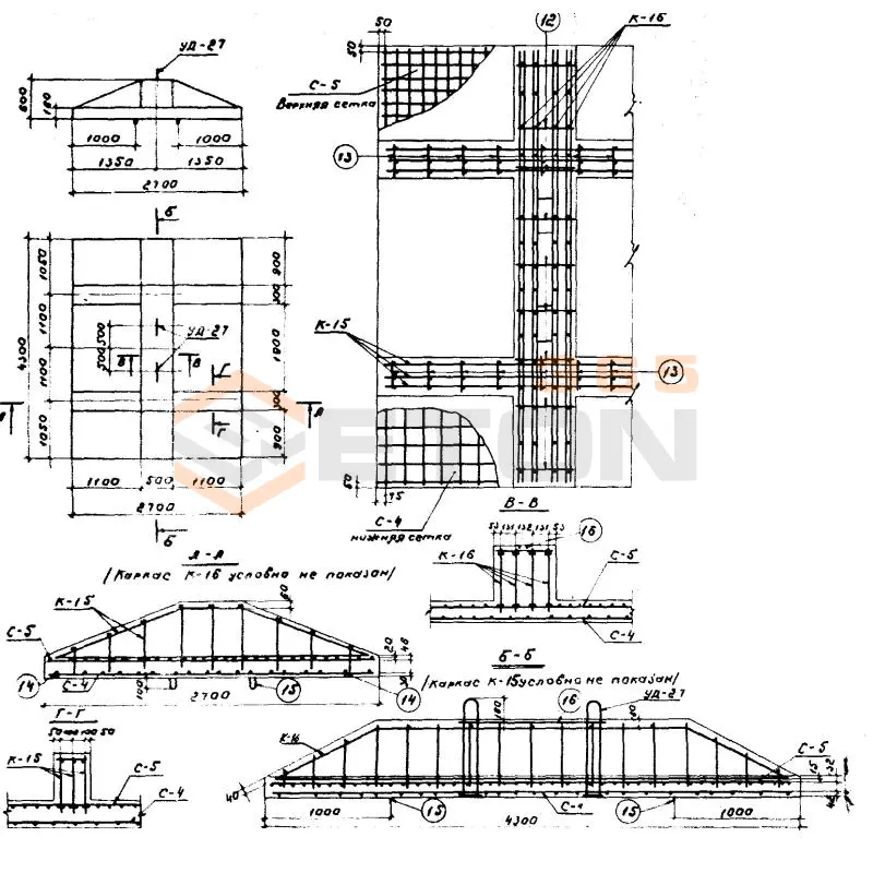 Анкерные плиты Серия 3.407-40/70 АП 5