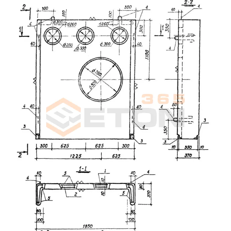 Стенки ТП 310-4-1 МЖ 1-17