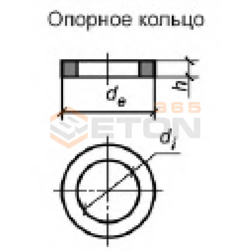 Кольца опорные ГОСТ 8020-2016 КО 6 (ГОСТ 8020-2016)