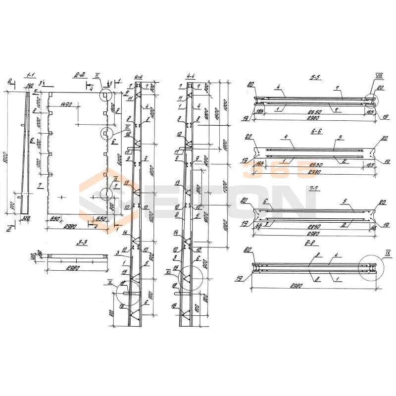 Панели стеновые плоские Серия 3.900.1-10 ПС 2-60 к у