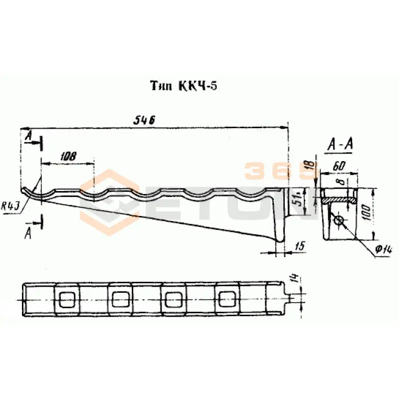 Консоли ГОСТ 8850-80 ККЧ 5