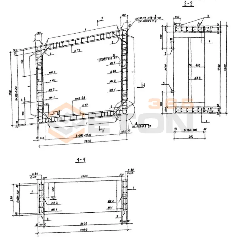 Блоки Серия 03.005-6 БВСЛ IV 2,5-2,4