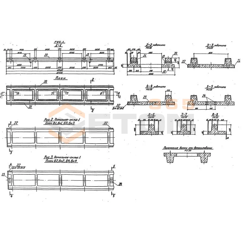 Балки Серия 3.505-14 Б 1 (3.505-14)
