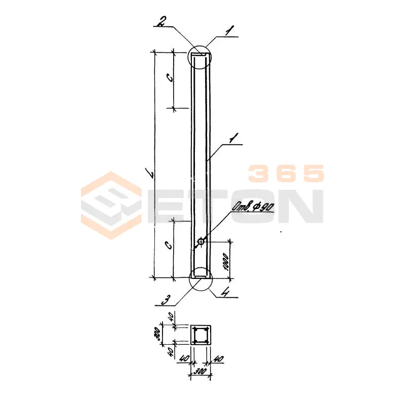 Колонны Серия 1.427.1-8 1КФС 67-2