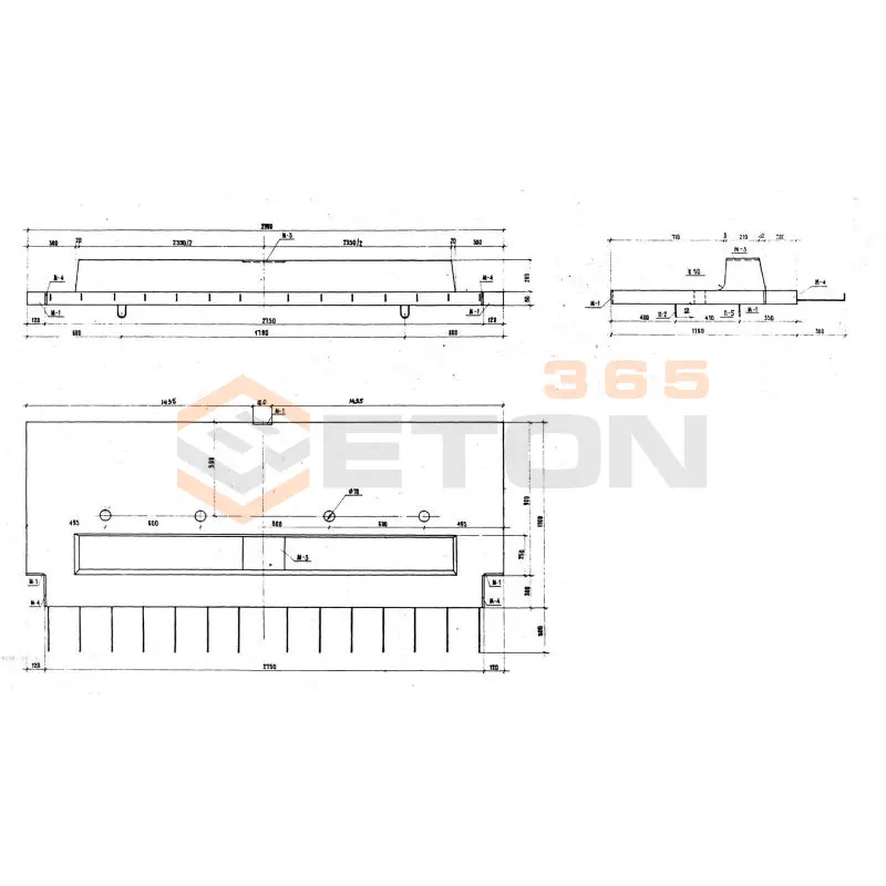 Блоки ограждающие Серия 3.503-12 ОБ 2
