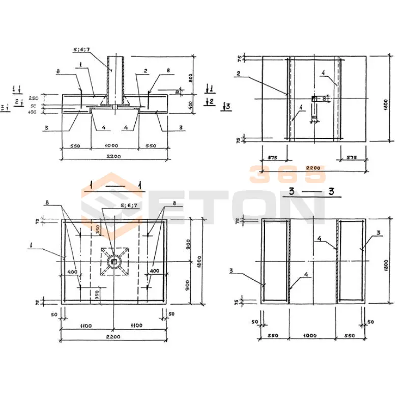 Подножники Серия 3.407.9-180 ПЖД 4 в