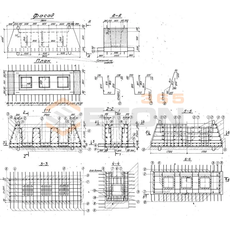 Блоки ТП 501-259 Ф 2 (ТП 501-259)
