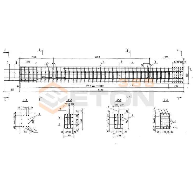 Блоки стоек Серия 3.503.1-90 3СП 8-74-7