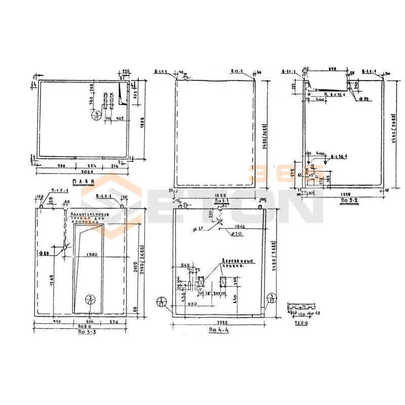 Санитарно-технические кабины Серия 75 СК 20-28 п