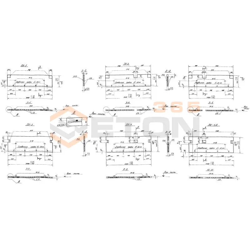 Панели карнизные Серия 1.432-10 ПК 1 (1.432-10)