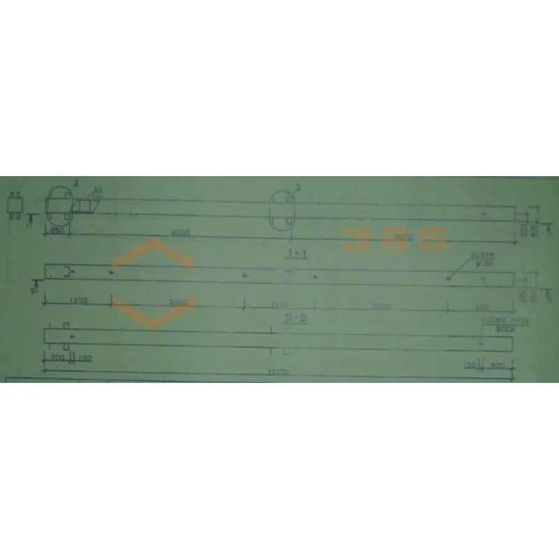 Колонны сечением 400х400 мм для зданий с высотами этажей 5,4-6,0 и 6,0 (7,2) м Серия 1.020.1-2с/89 1КБ 60-127-11 с