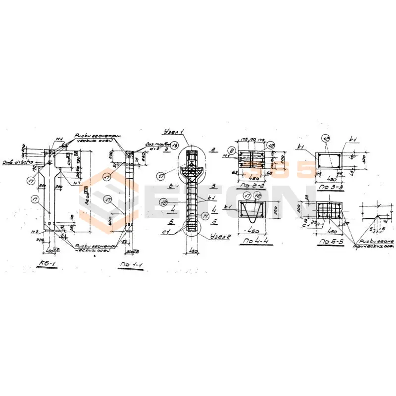 Колонны Серия ИИ 62 К 6-1 (ИИ 62)