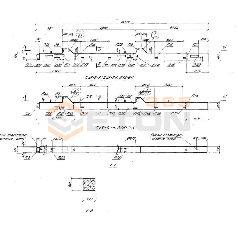 Колонны Серия ИИ 22-2/70 ИК 13-1-1