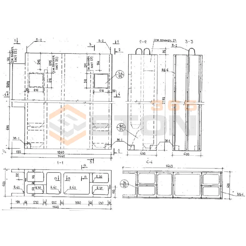 Вентблоки Серия Б 1.134-7 ВБ 4-28 п