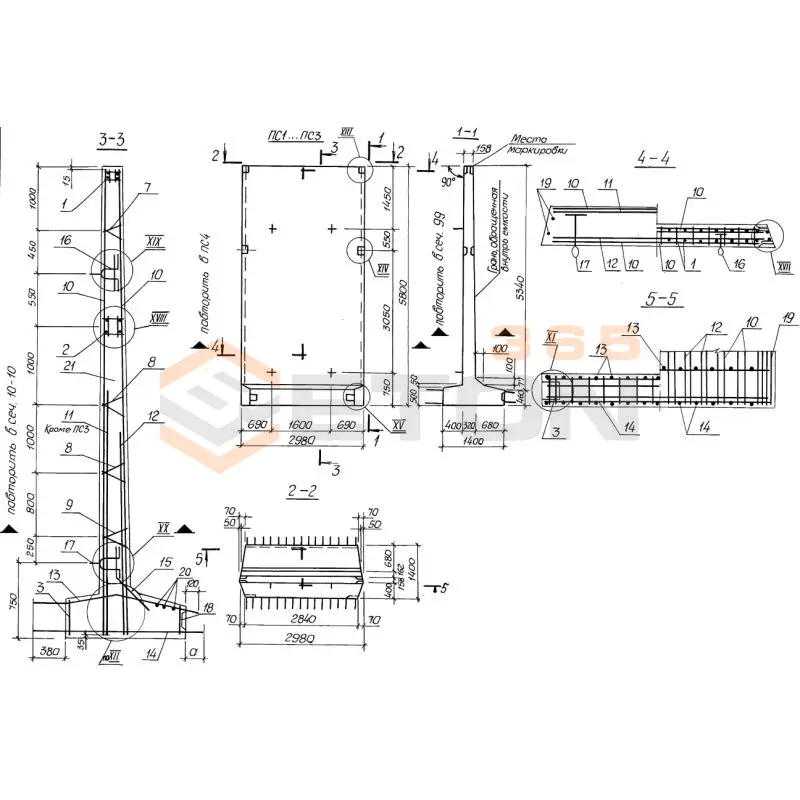 Панели стеновые Серия 3.900.1-10 ПСП 1,54 к11 к2
