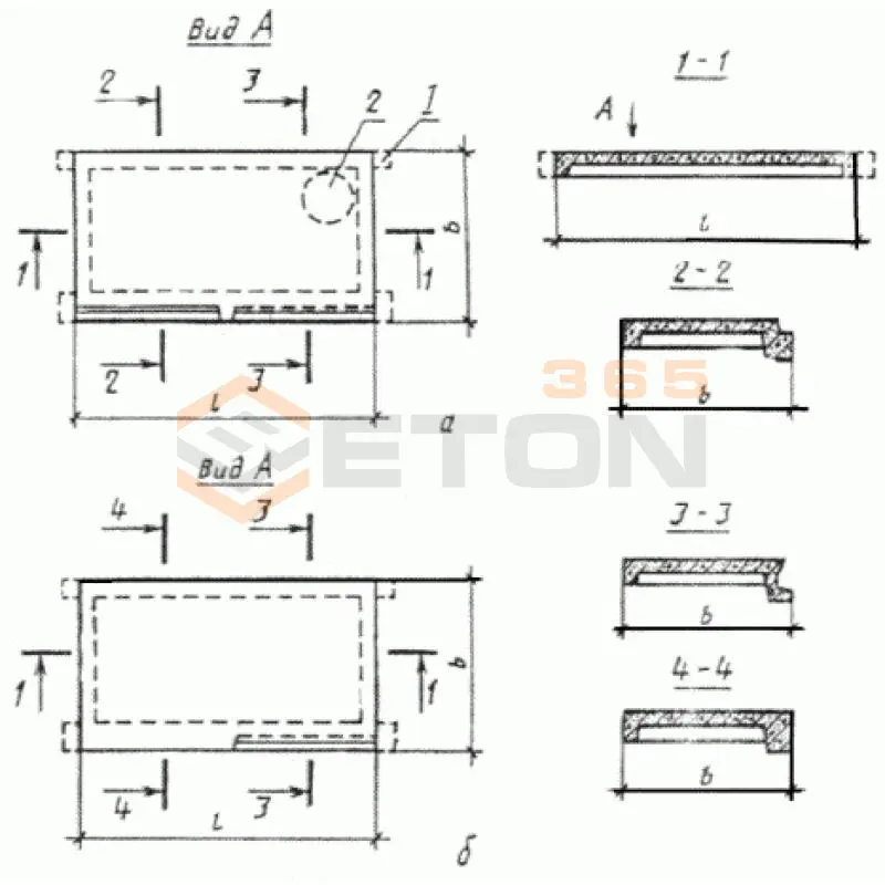 Ребристые для маршей типа ЛМ (2ЛП) ЛПР 26-15-4 с