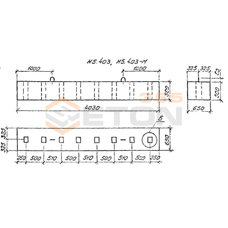Блоки насадок Н серия 3.501.1-179.94 (3.501-107) Блок 14
