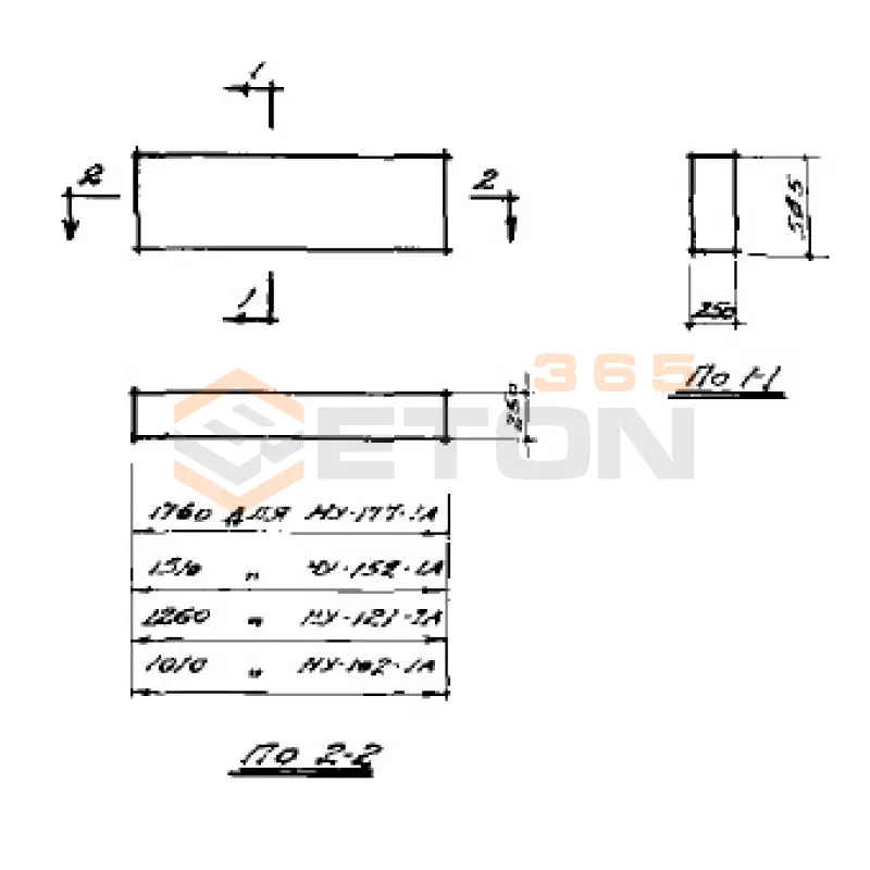 Блоки наружные угловые Серия СТ 02-01 НУ 152-1 А (СТ 02-01)
