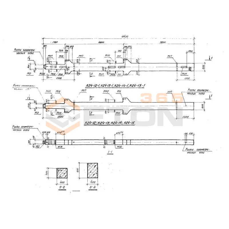 Колонны Серия ИИ 22-2/70 ИК 24-1-1