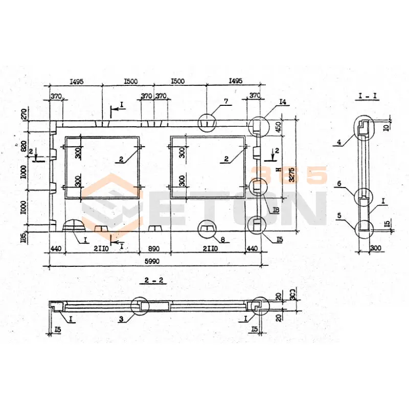 Панели наружных стен Серия 1.090.1-2с 1ПСО 60-33-3-2 пс9 (1.090.1-2с)