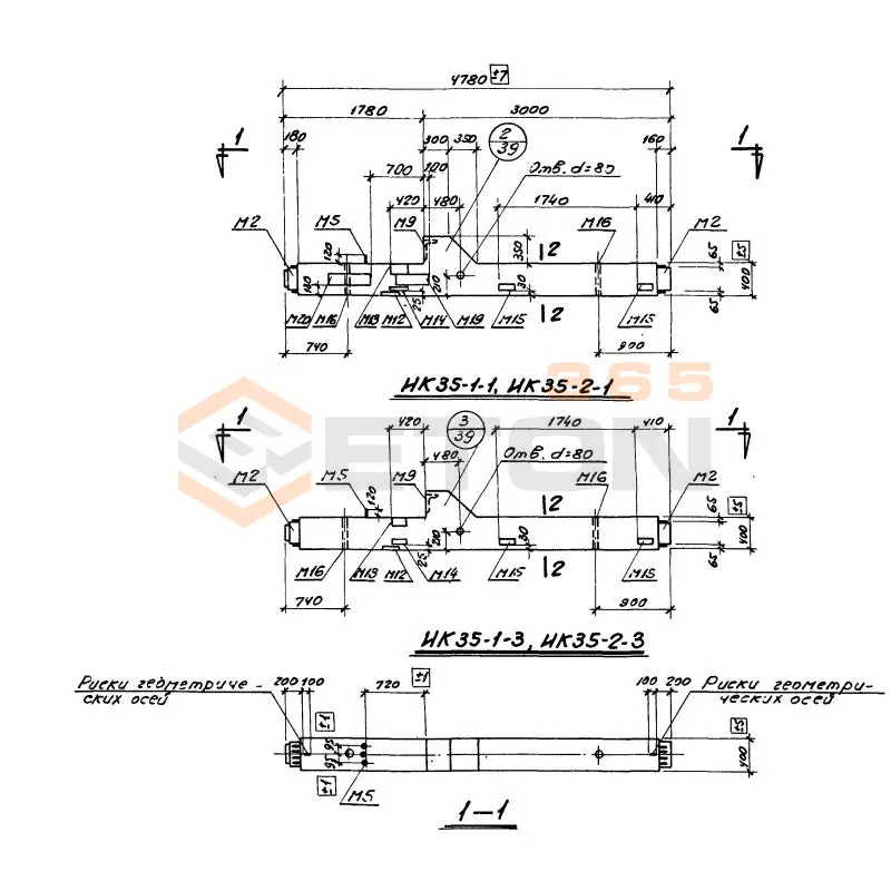 Колонны Серия ИИ 22-2/70 ИК 35-1-3