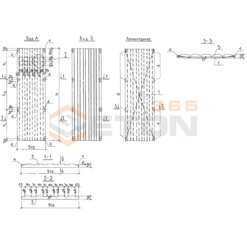 Вентиляционные блоки Серия КУБ 2,5 ВБО 9-33 б