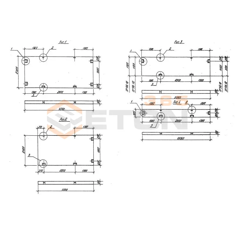 Панели внутренних стен Серия 1.020.1-4 ПГ 56-18