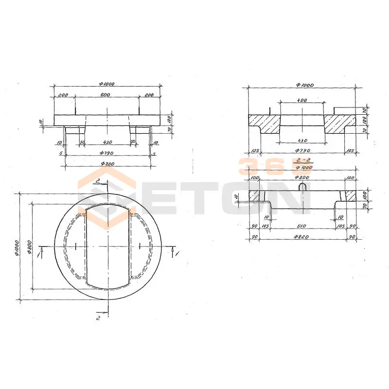 Плиты перекрытия Альбом РК 2201-82 ПВК 8
