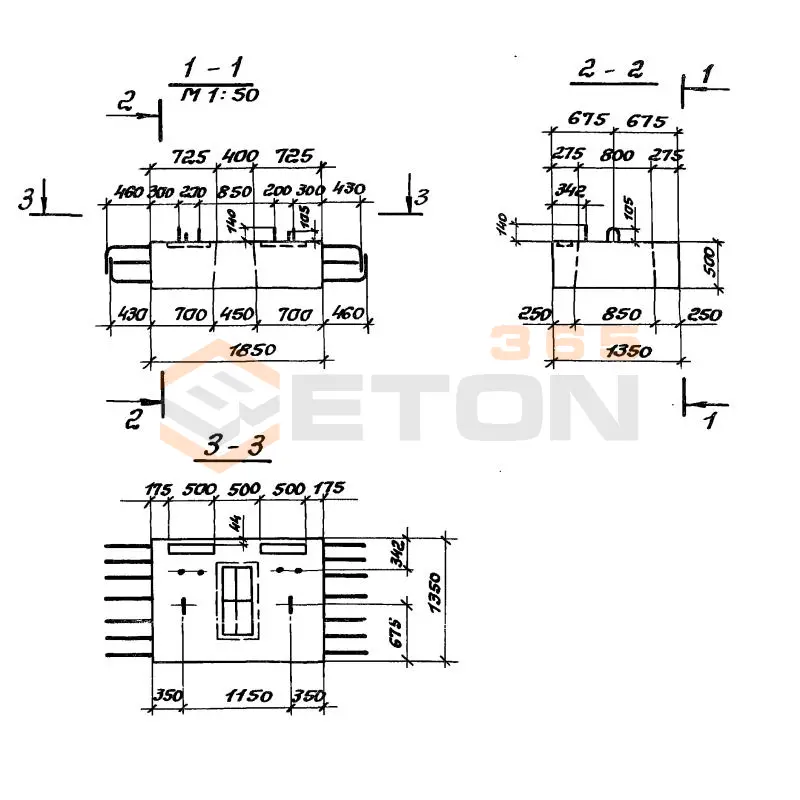 Блоки насадок Серия 3.503.1-53 Н 9