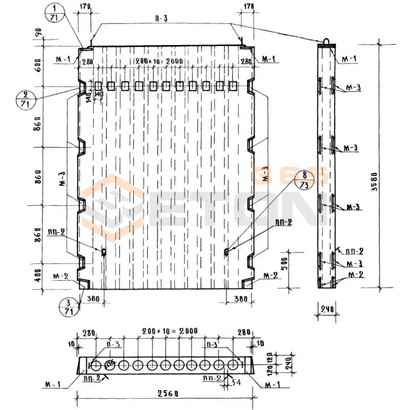 Блоки вентиляционные Серия ИИ 04-16 ВБС 26-36 (ИИ 04-16)