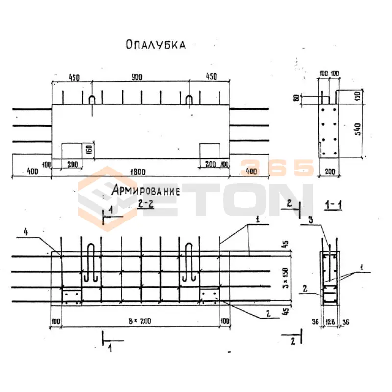 Блоки шкафных стенок Серия 3.503-23 Ш 1