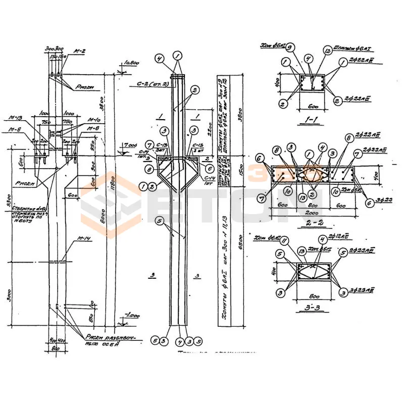 Колонны Серия КЭ 01-49 КП 5-45