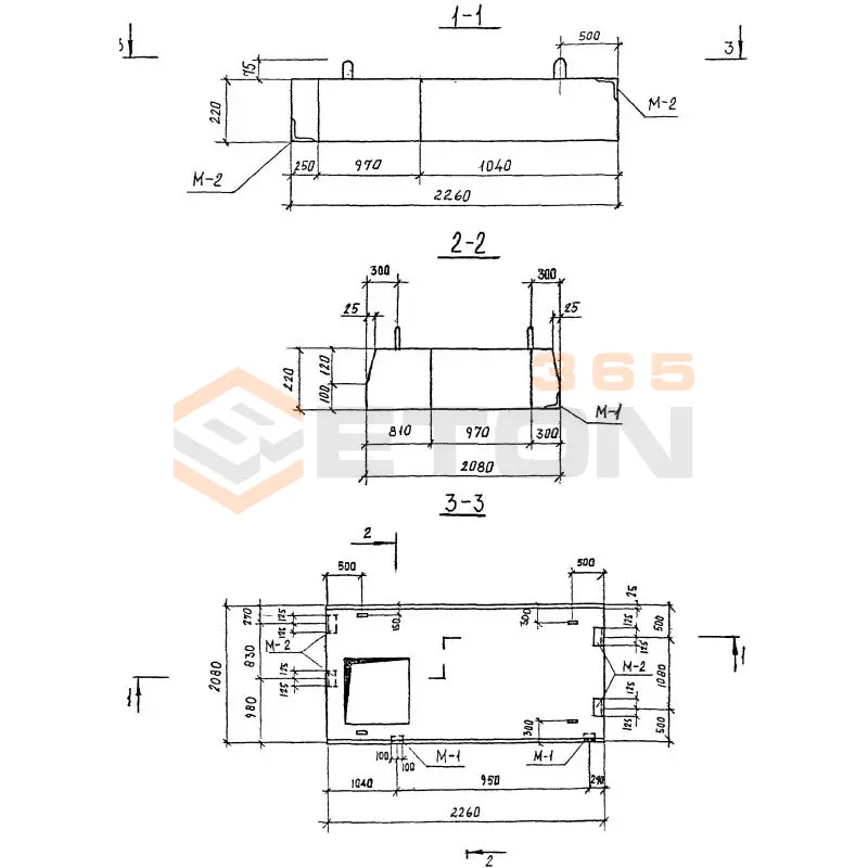 Плиты Серия 3.903 КЛ-13 П 23-21 к