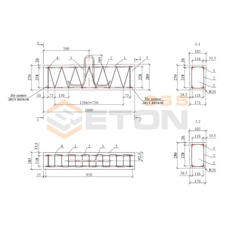 Анкера Шифр 26.0008 АВ 1 (Шифр 26.0008)
