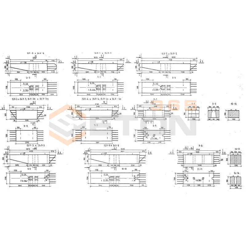 Блоки ригеля Серия 3.503-23 15Р 5