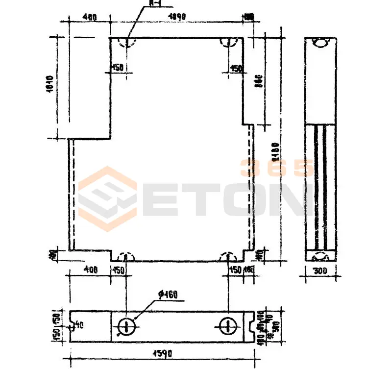 Блоки стеновые Серия 03-05 ВМС 5 в