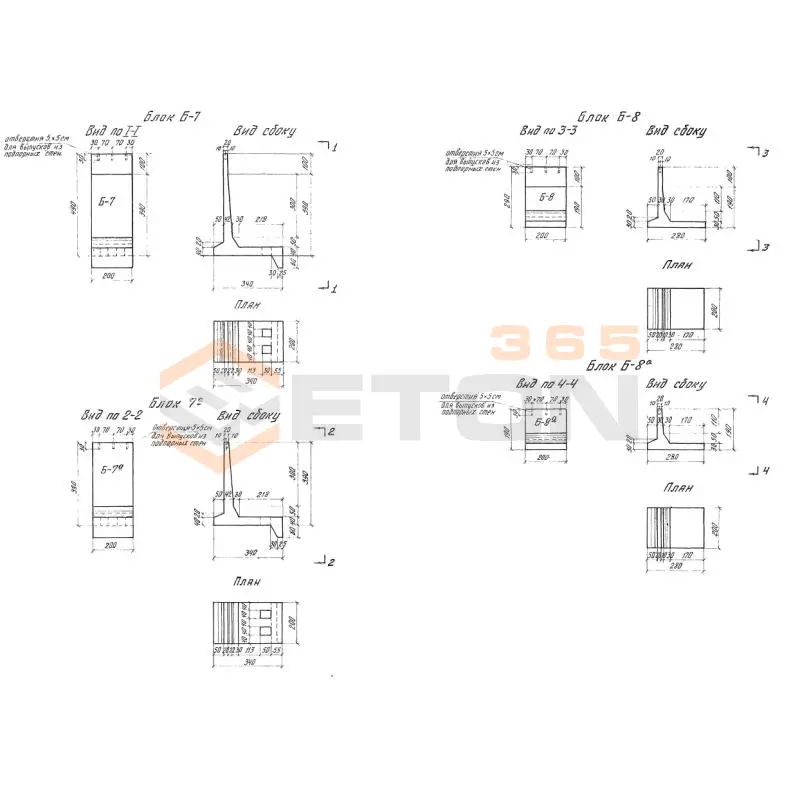 Блоки ТП 501-81 Б 7
