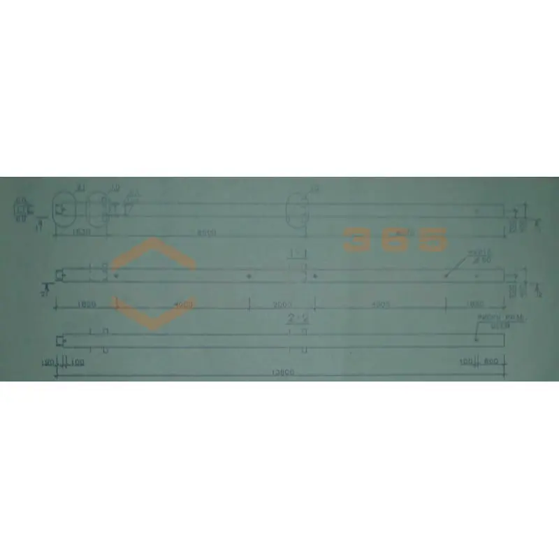 Колонны сечением 400х400 мм для зданий с высотами этажей 5,4-6,0 и 6,0 (7,2) м Серия 1.020.1-2с/89 3КН 60-136-3 с