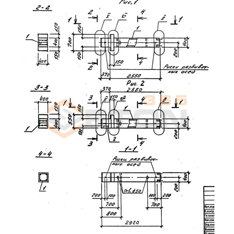 Колонны Серия 1.020.1-4 1КВД 36-00-3-25-00