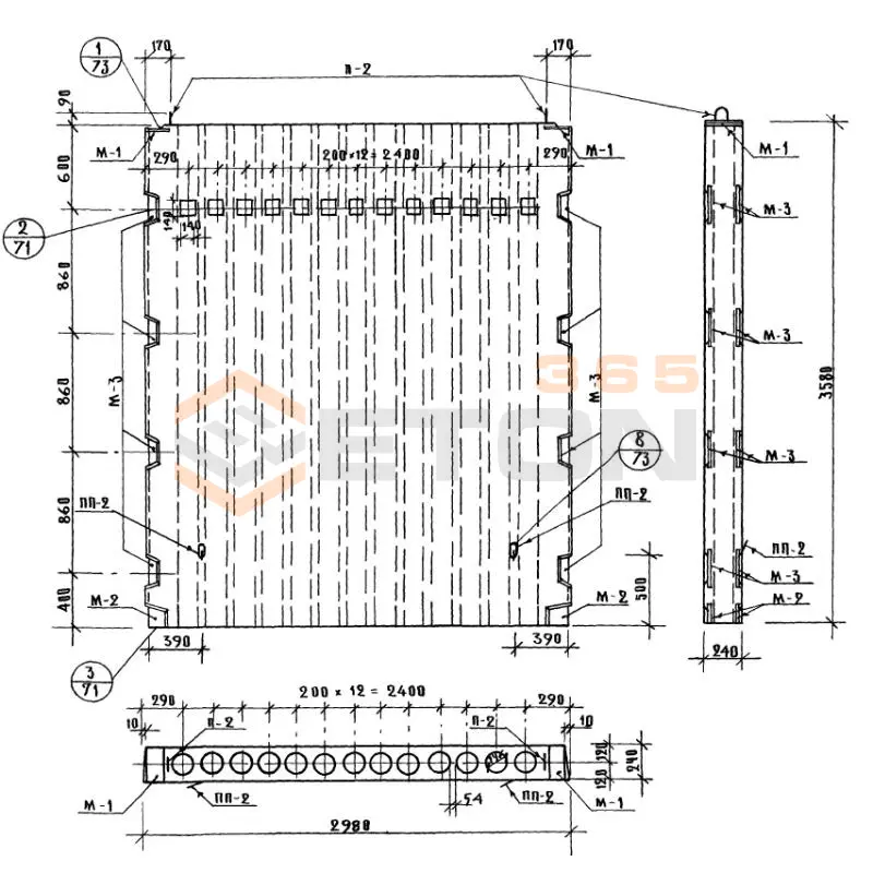 Блоки вентиляционные Серия ИИ 04-16 ВБС 30-36 (ИИ 04-16)