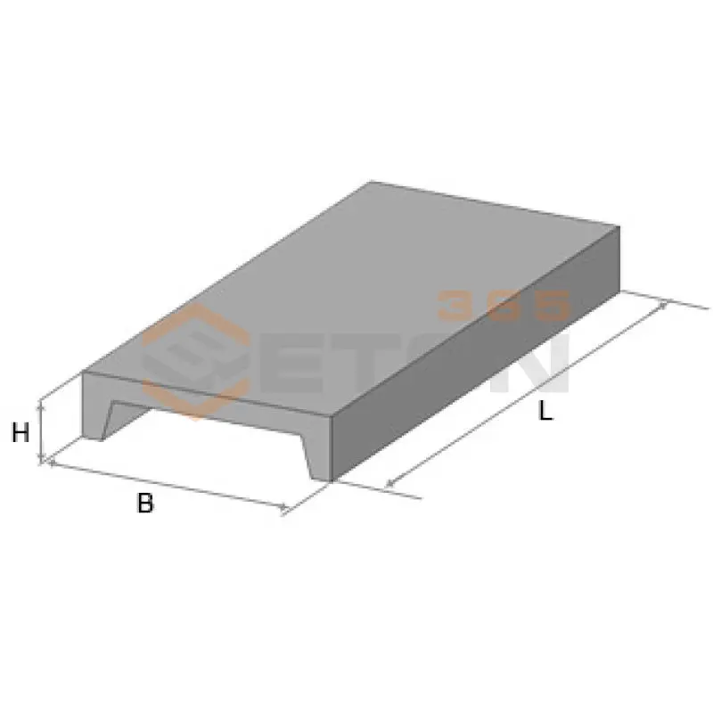 Плиты перекрытия Серия 111, Серия 71151с, Альбом РС 5157-92, р.ч. РК-23031 ПРТм 4 (Р/Ч РК-23031)