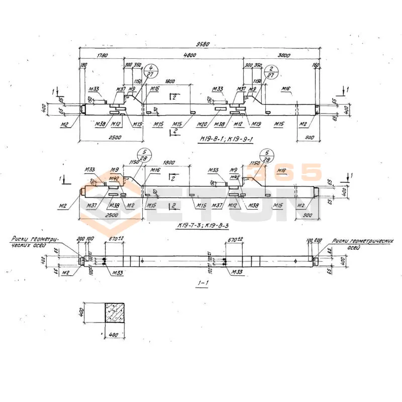 Колонны Серия ИИ 22-2/70 ИК 19-1-1