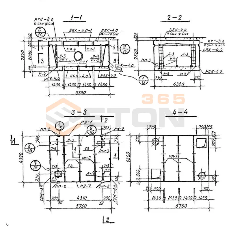 Камеры тепловые Серия 3.903 КЛ-13 Камера 4,0-5,5-2,0