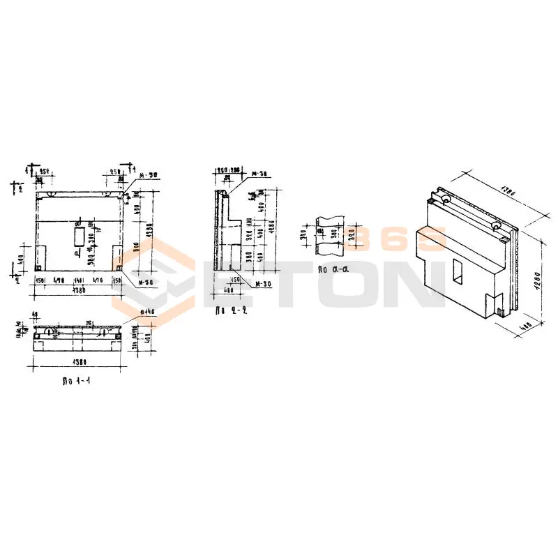 Блоки стеновые Серия 03-05 НМ 78-4